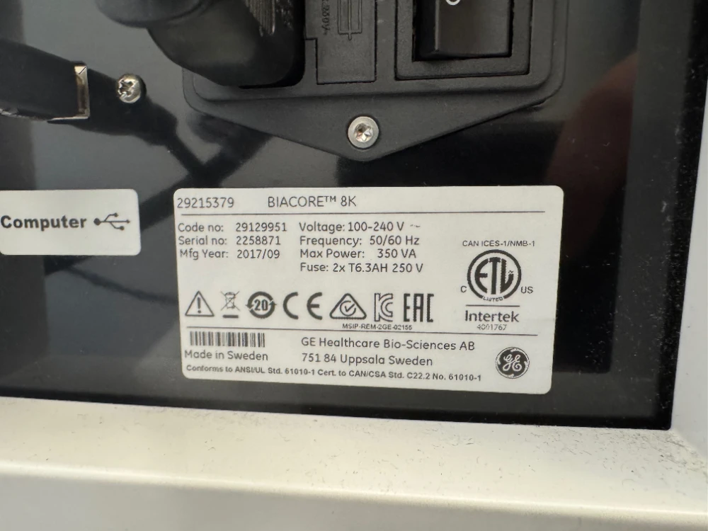 Cytiva Biacore 8K SPR Biosensor Analyser, image 3