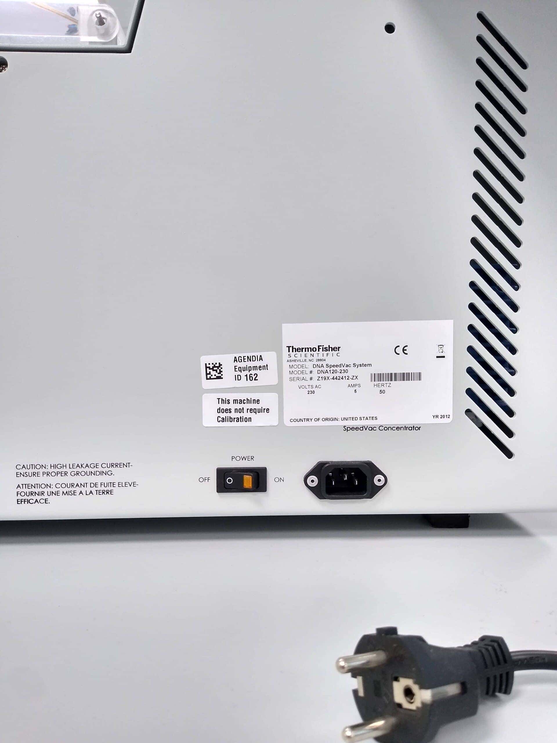Thermo Scientific Savant DNA 120 SpeedVac Concentrator, image 2