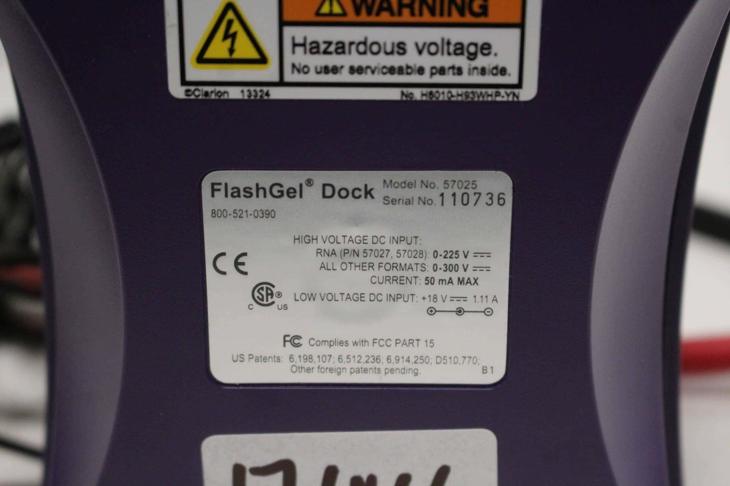Lonza FlashGel Dock 57025 for FlashGel system, image 4