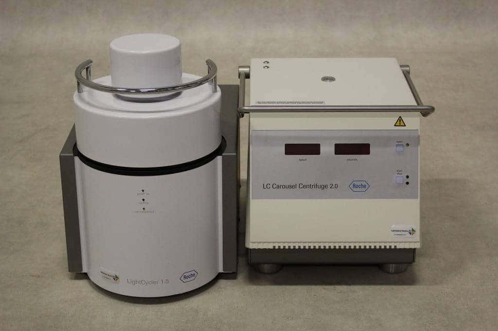 Roche LightCycler 1.5 PCR System + Roche LC Carousel 2.0 Centrifuge