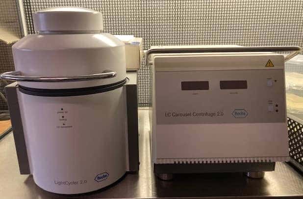 Roche LightCycler 2.0 PCR System + Roche LC Carousel 2.0 Centrifuge