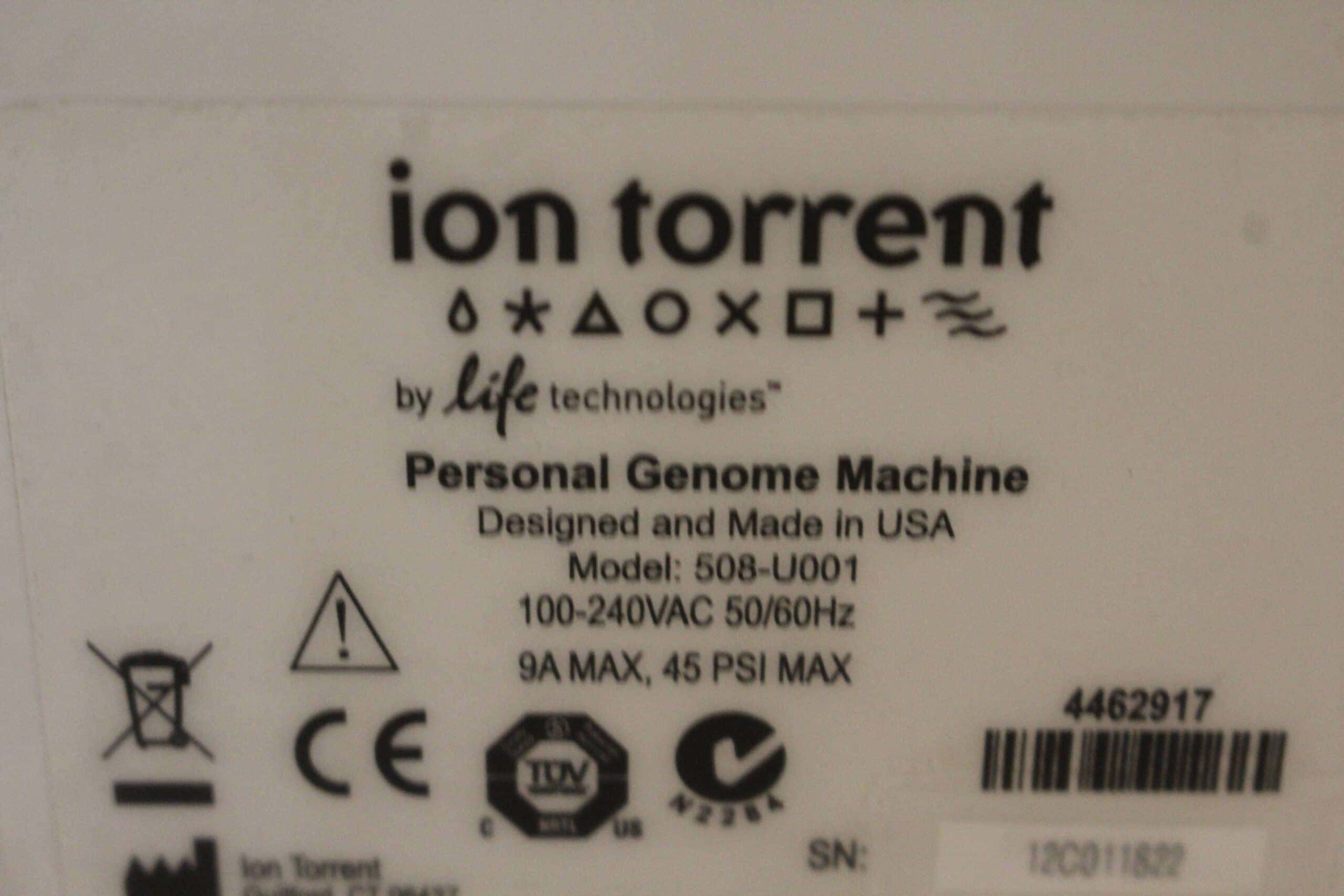 Thermo Scientific Ion Torrent Personal Genome Machine (PGM) System, image 6