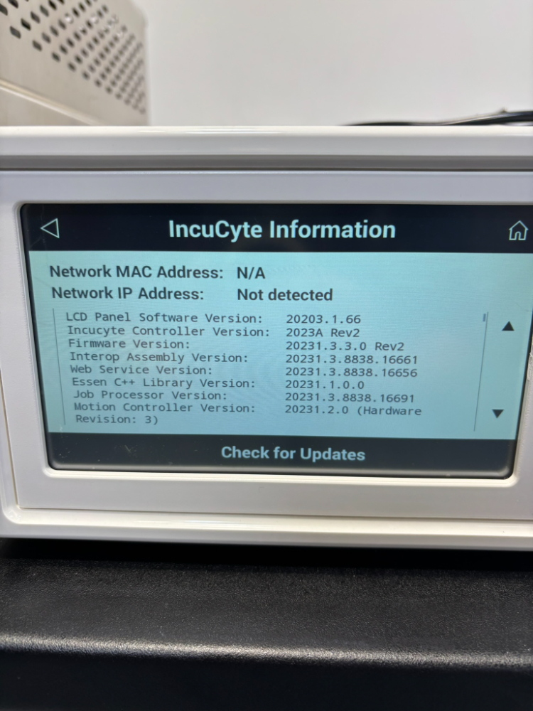Sartorius Incucyte S3-C2 Live-Cell Analysis System (with PHCbi CO2 Incubator)