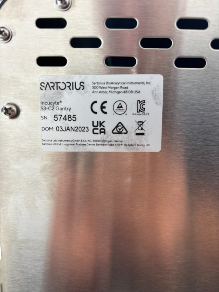 Sartorius Incucyte S3-C2 Live-Cell Analysis System (with PHCbi CO2 Incubator), image 8