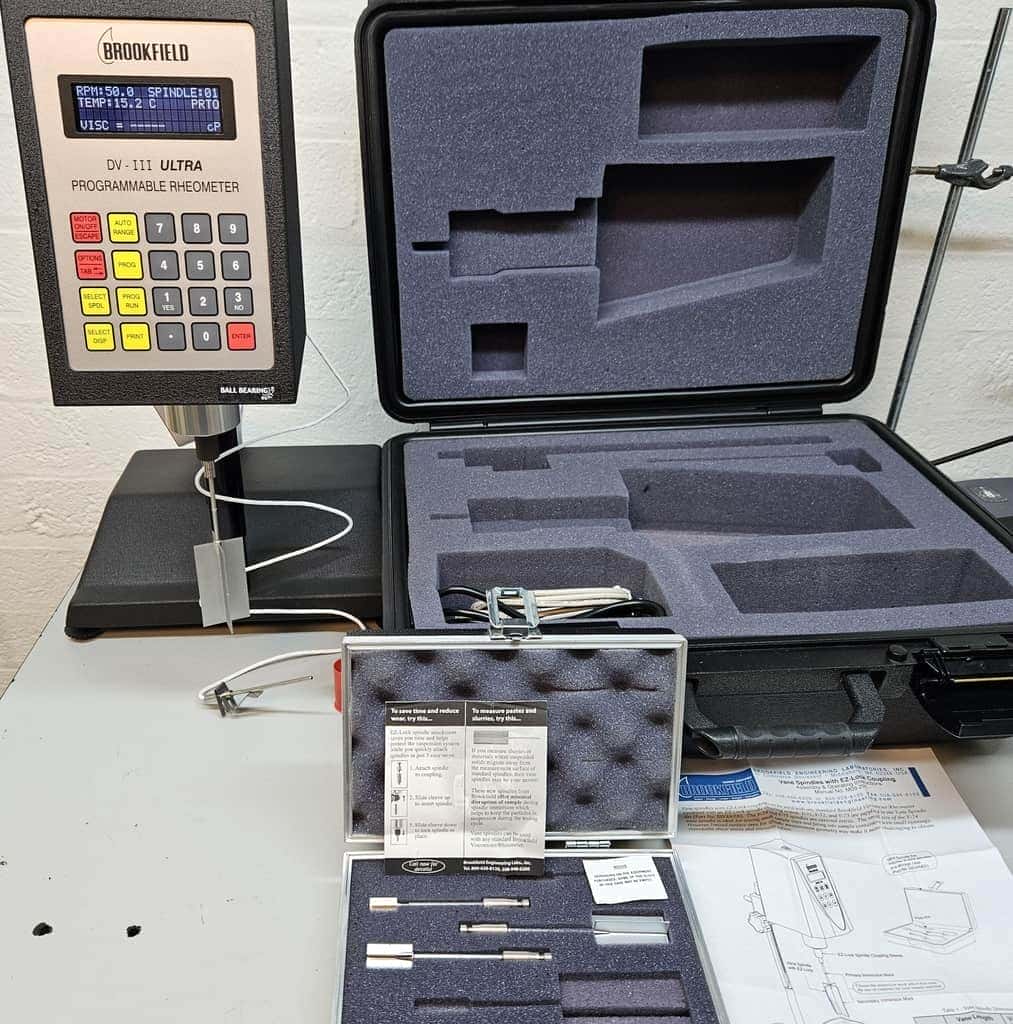 Brookfield HBDV-III Ultra Programmable Rheometer
