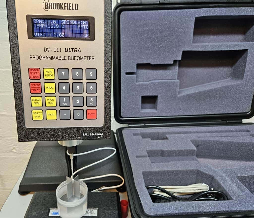 Brookfield HBDV-III Ultra Programmable Rheometer, image 2
