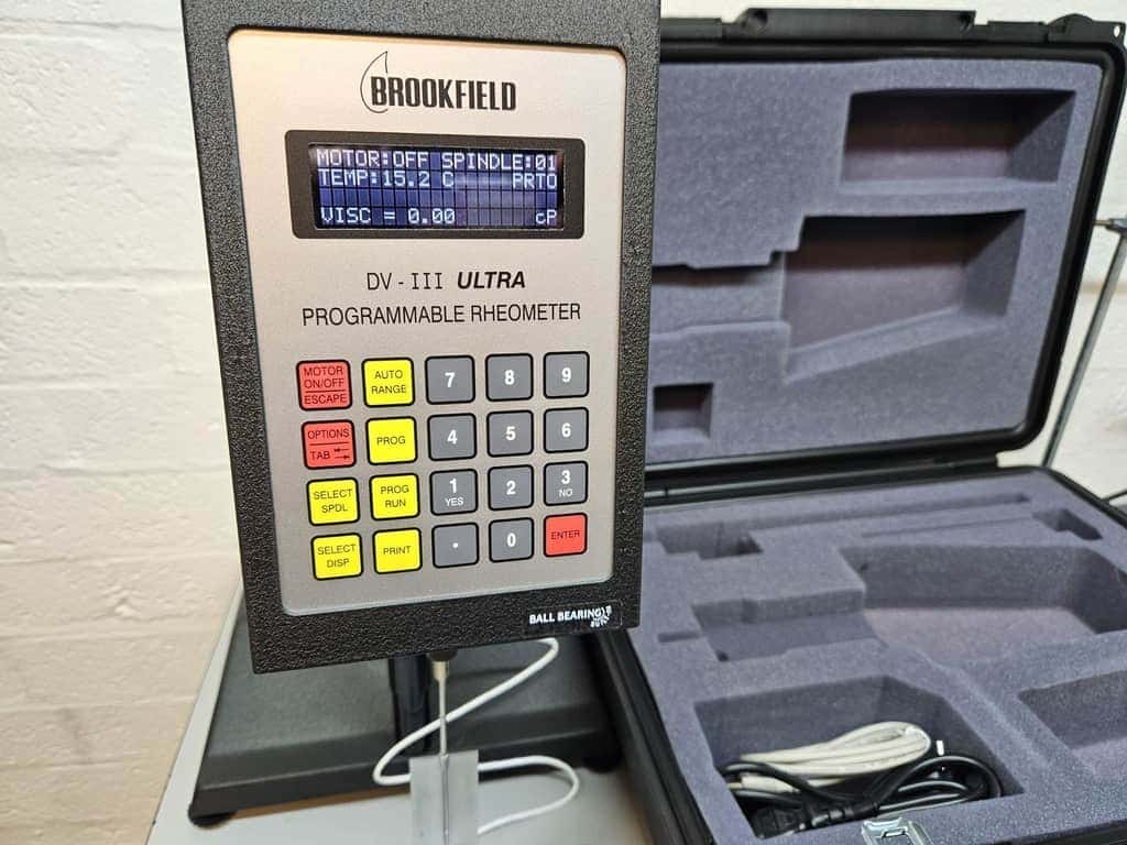 Brookfield HBDV-III Ultra Programmable Rheometer, image 3