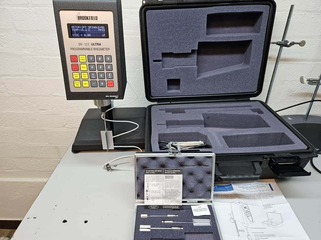 Brookfield HBDV-III Ultra Programmable Rheometer, image 4
