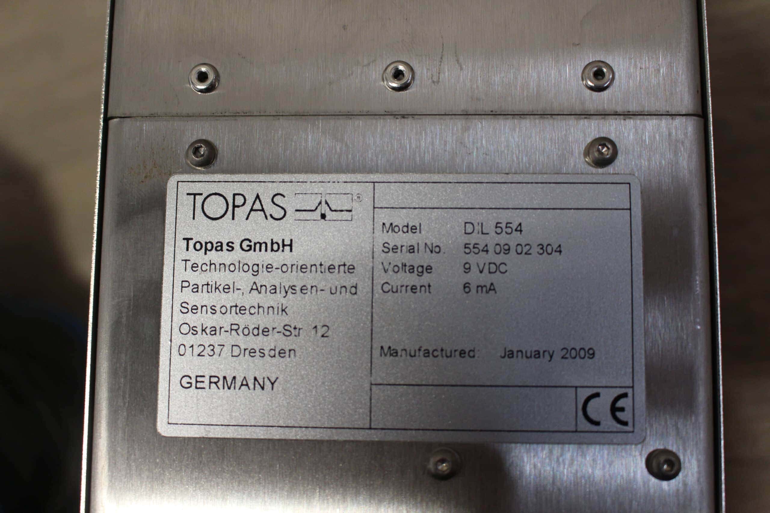Topas DIL 554 Dilution System, image 4