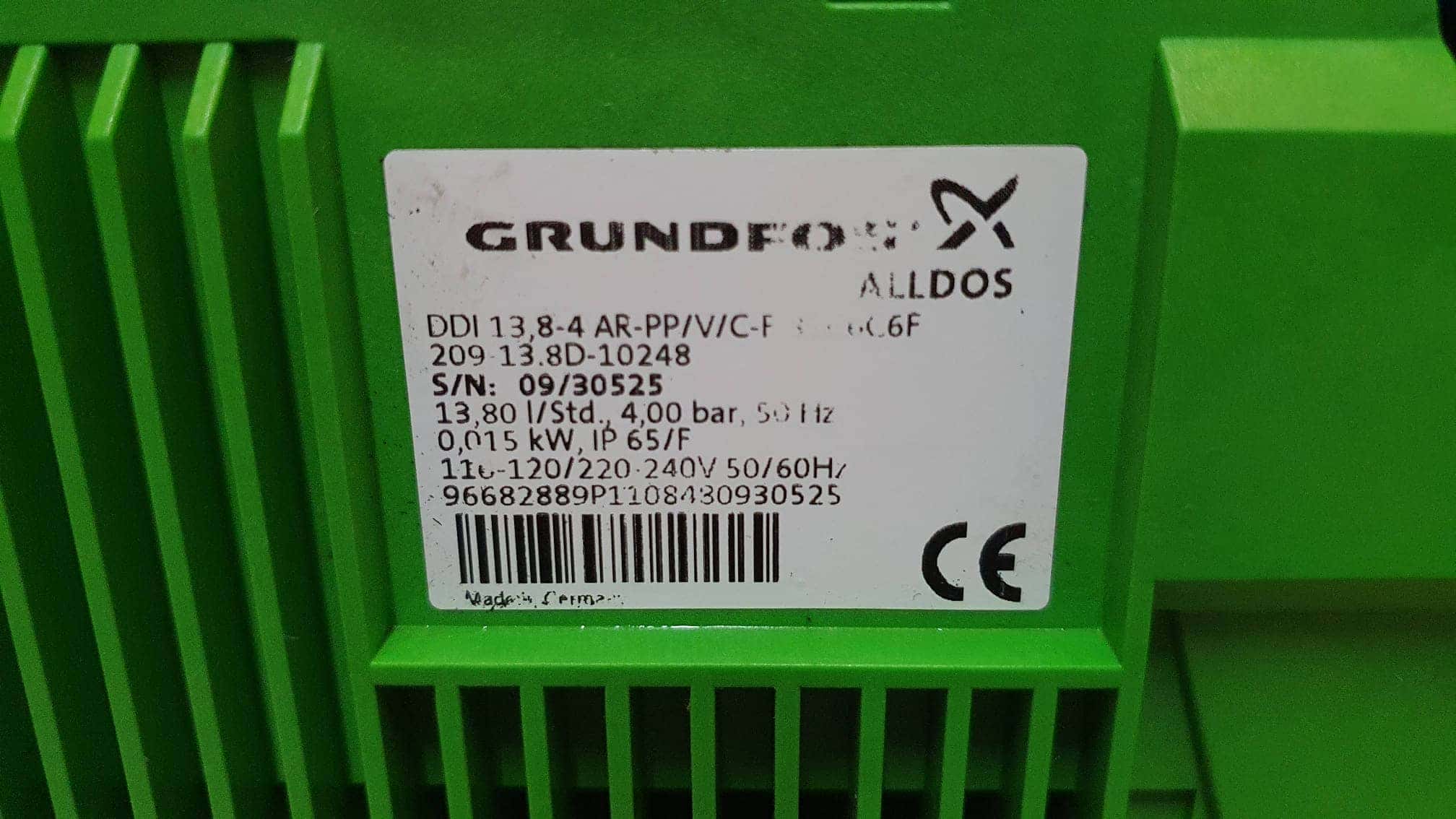 Grundfoss alldos DDI 13.8 - 4 dosing pump, image 6