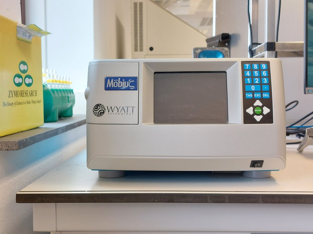 Wyatt Technology Mobius WMOB-09 DLS and Zeta Potential Analyzer