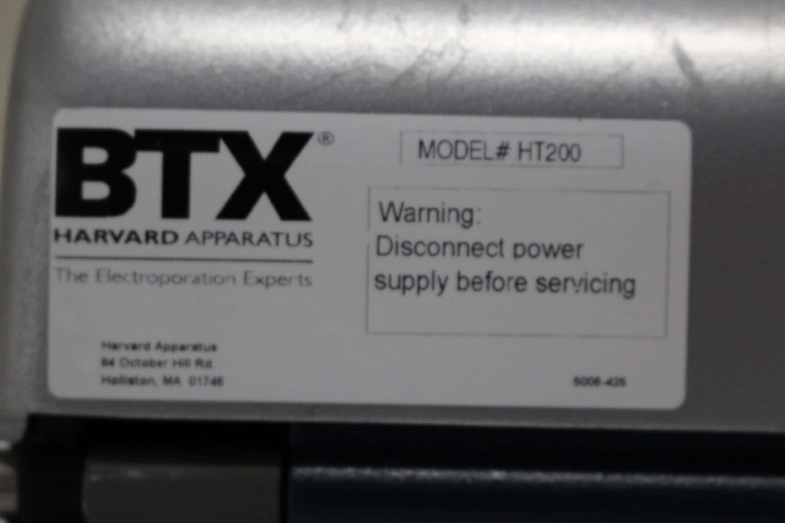 BTX HT-200 Electroporation Plate Handler, image 3