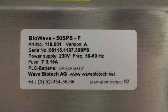 Wave Biotech 50SPS F Bioreactor Shaker, image 5