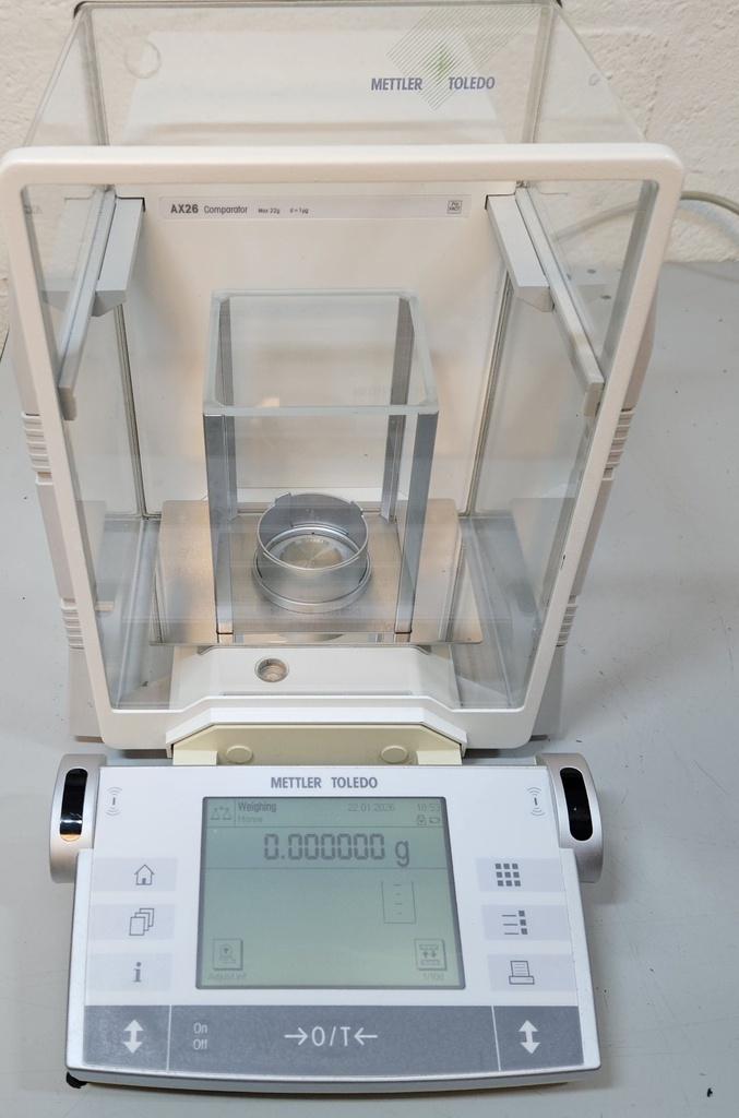 Mettler Toledo AX26 Comparator Microbalance