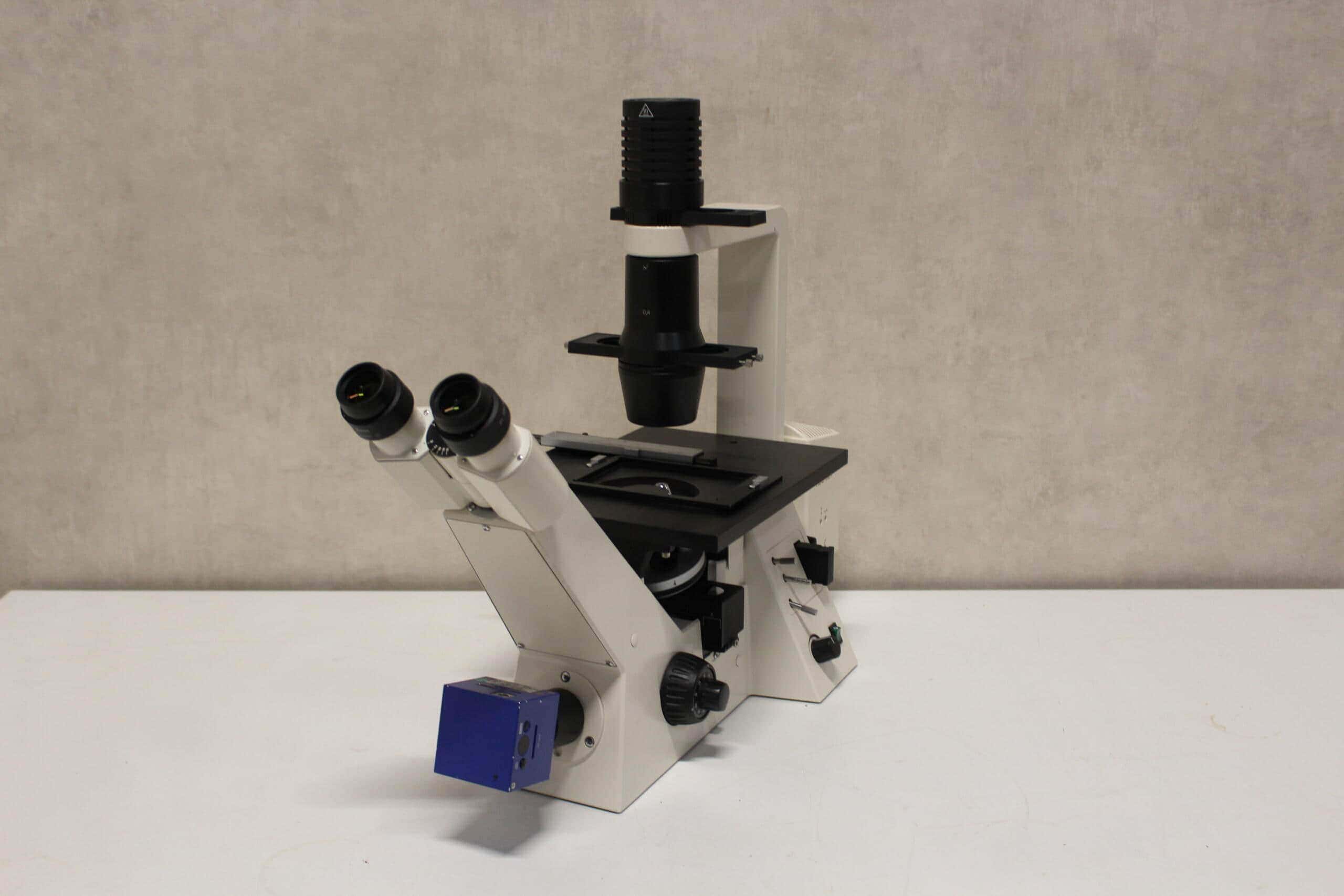 Zeiss Axiovert 40 CFL Inverted Fluorescence Microscope
