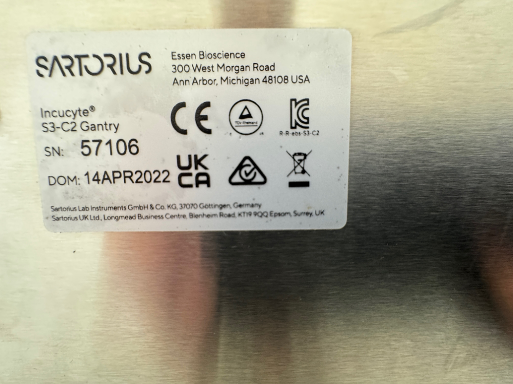 Sartorius Incucyte S3-C2 Live-Cell Analysis System, image 6