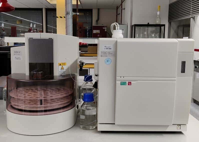 Shimadzu TOC-vwp analyzer