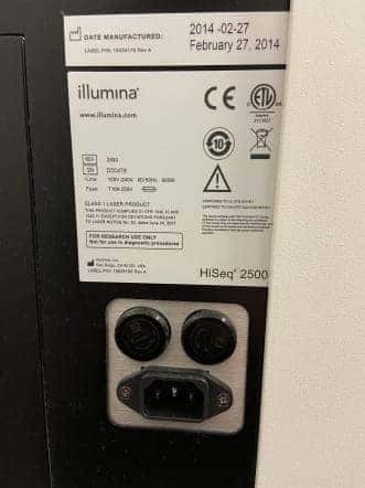 Illumina HiSeq 2500 Sequencing System, image 3
