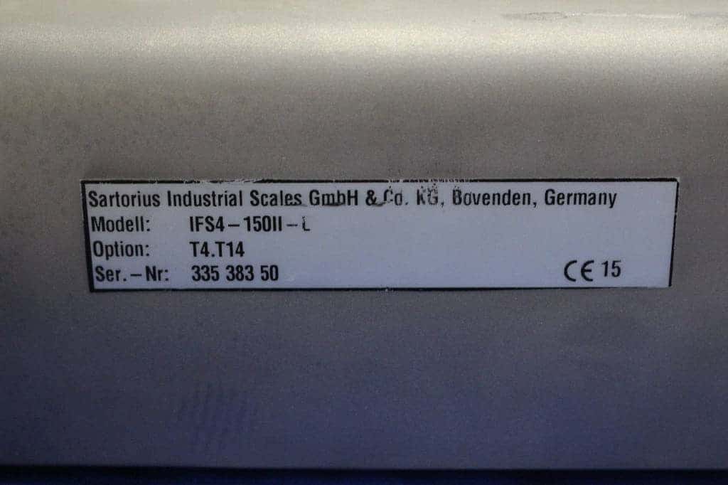 Sartorius IFS4-150II Scale, image 3