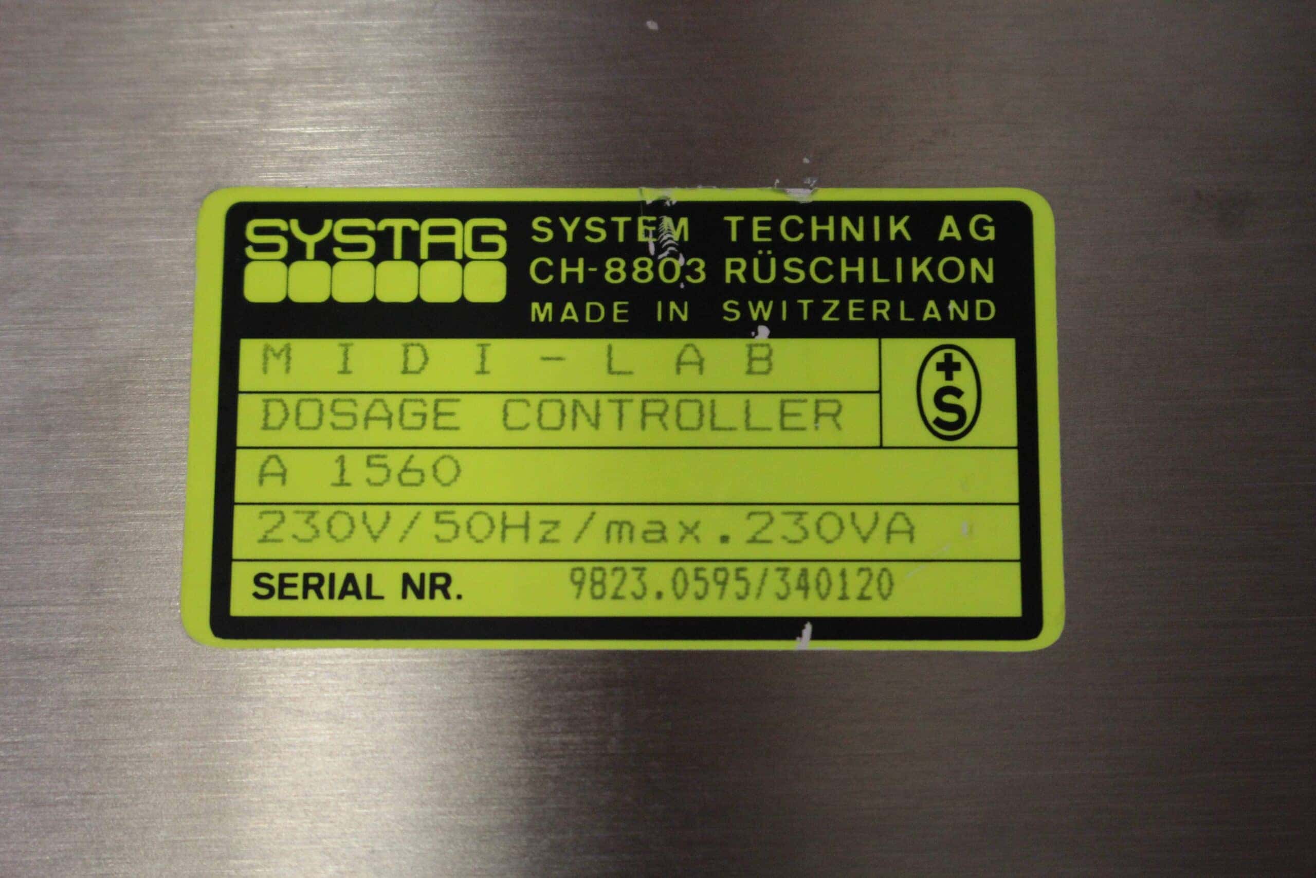 Systag MidiLab A1560 Dosage Controller, image 3