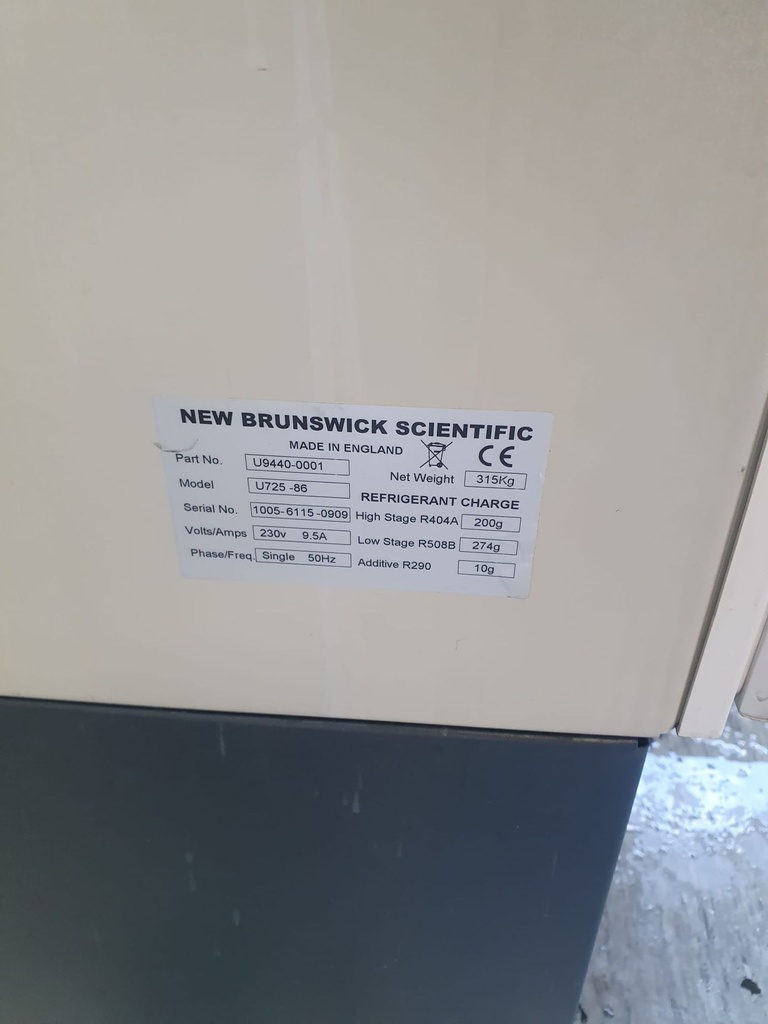 New Brunswick Innova U725 Ultra-Low Temperature Freezer, image 2
