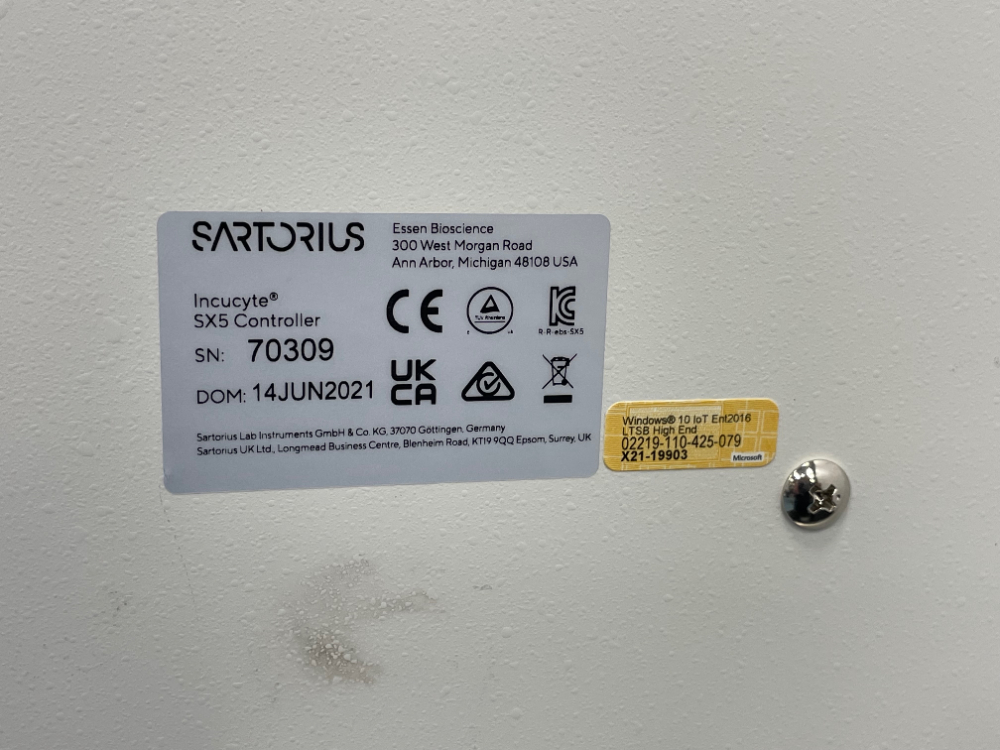 Sartorius Incucyte SX5 Live-Cell Analysis System, image 3