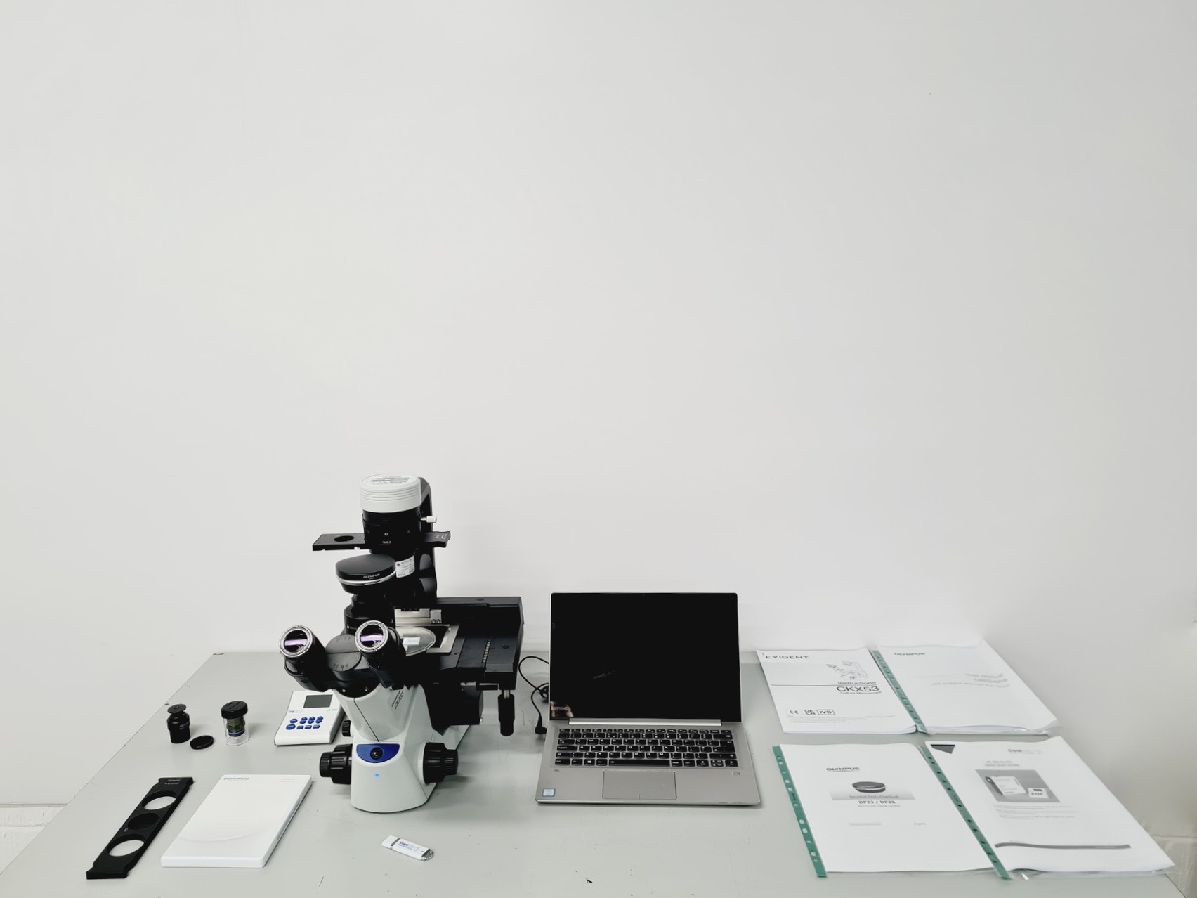 Olympus CKX53 Inverted Microscope (with CoolLED pE-300)