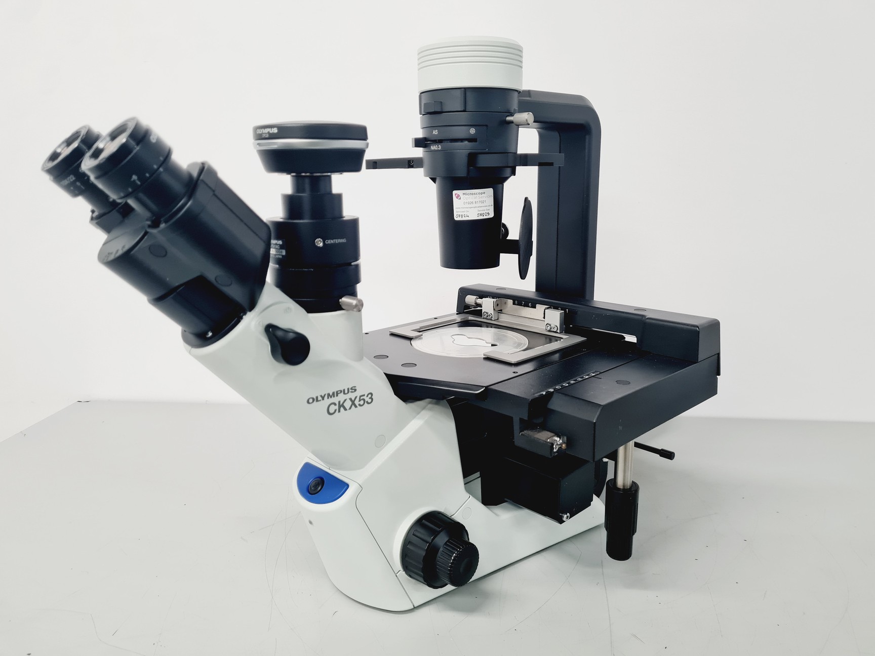 Olympus CKX53 Inverted Microscope (with CoolLED pE-300), image 2