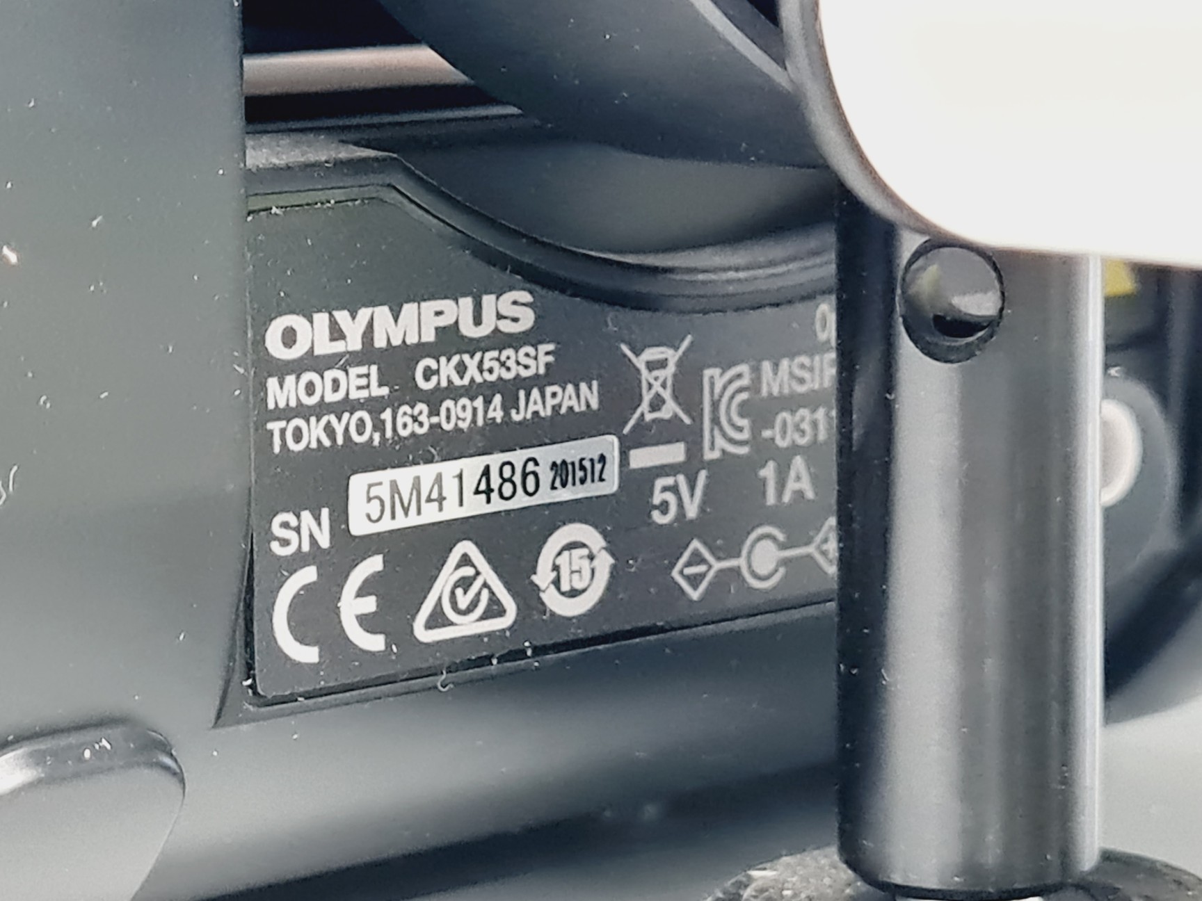 Olympus CKX53 Inverted Microscope (with CoolLED pE-300), image 8
