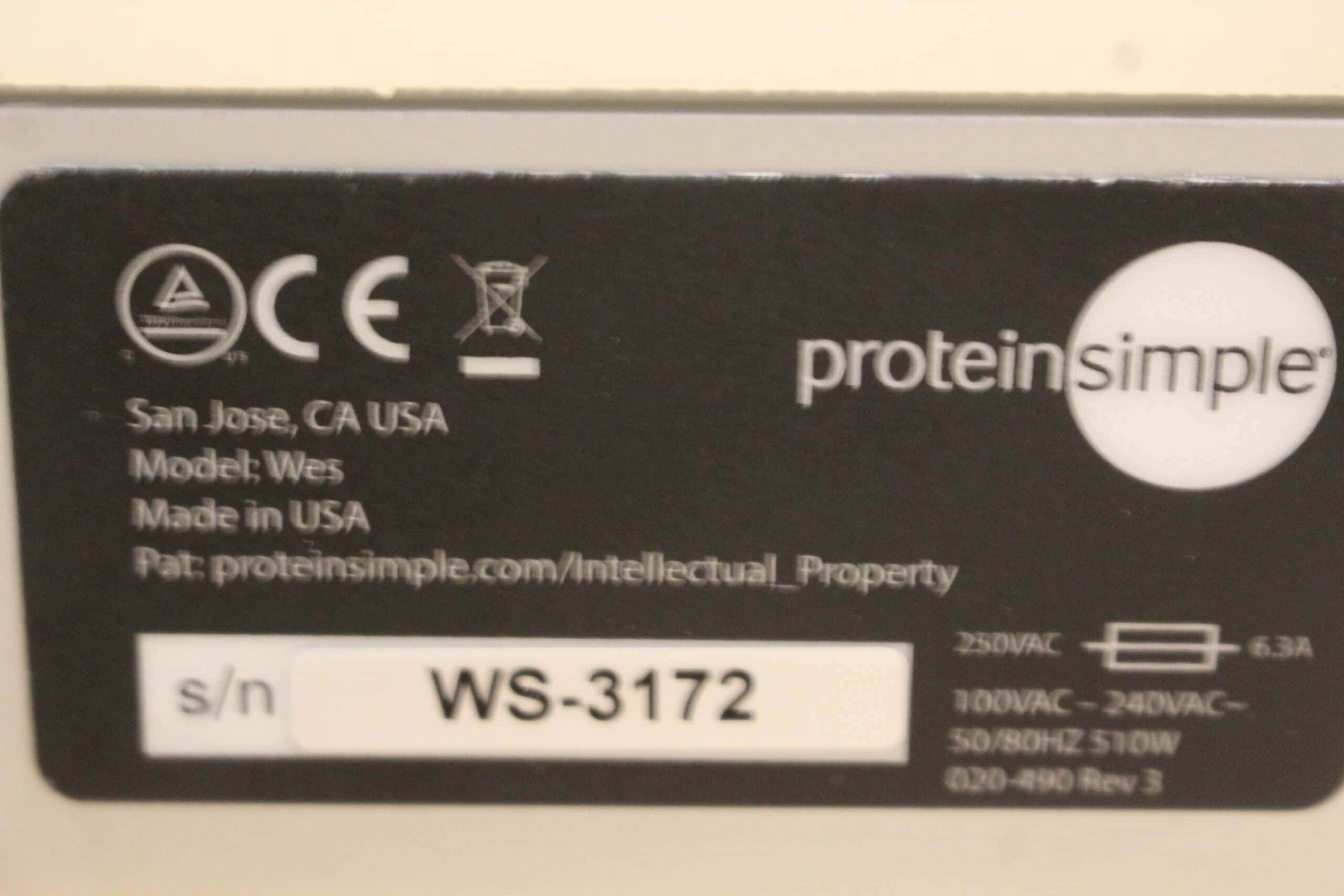 ProteinSimple Wes Automated Western Blot System (Bio-Techne), image 4