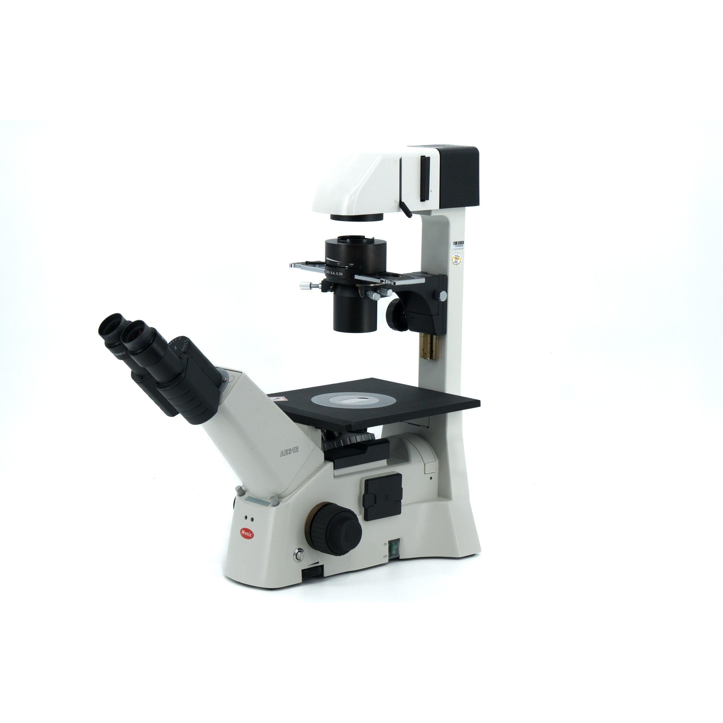 Motic AE31E Inverted Microscope (Phase Contrast)