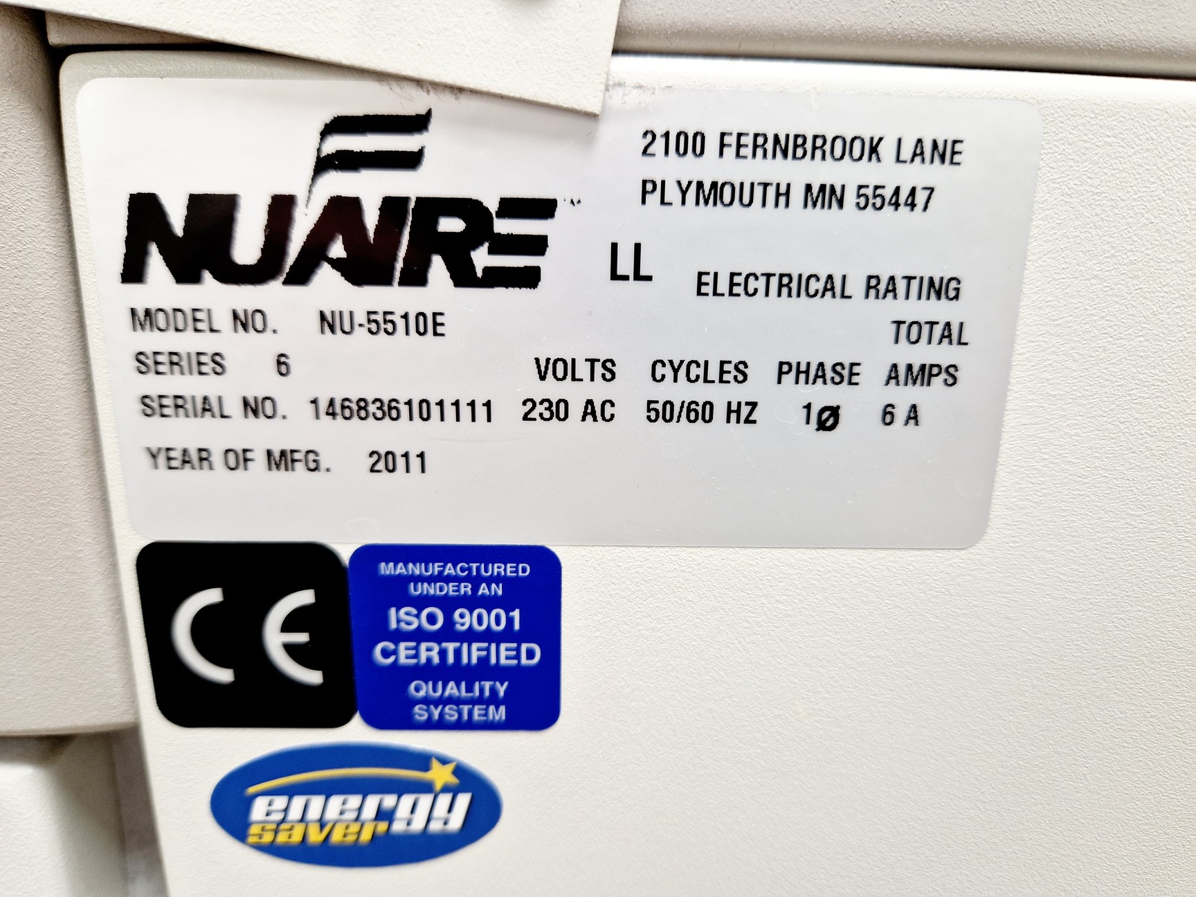 NuAire NU-5510E Direct Heat CO2 Incubator, image 5