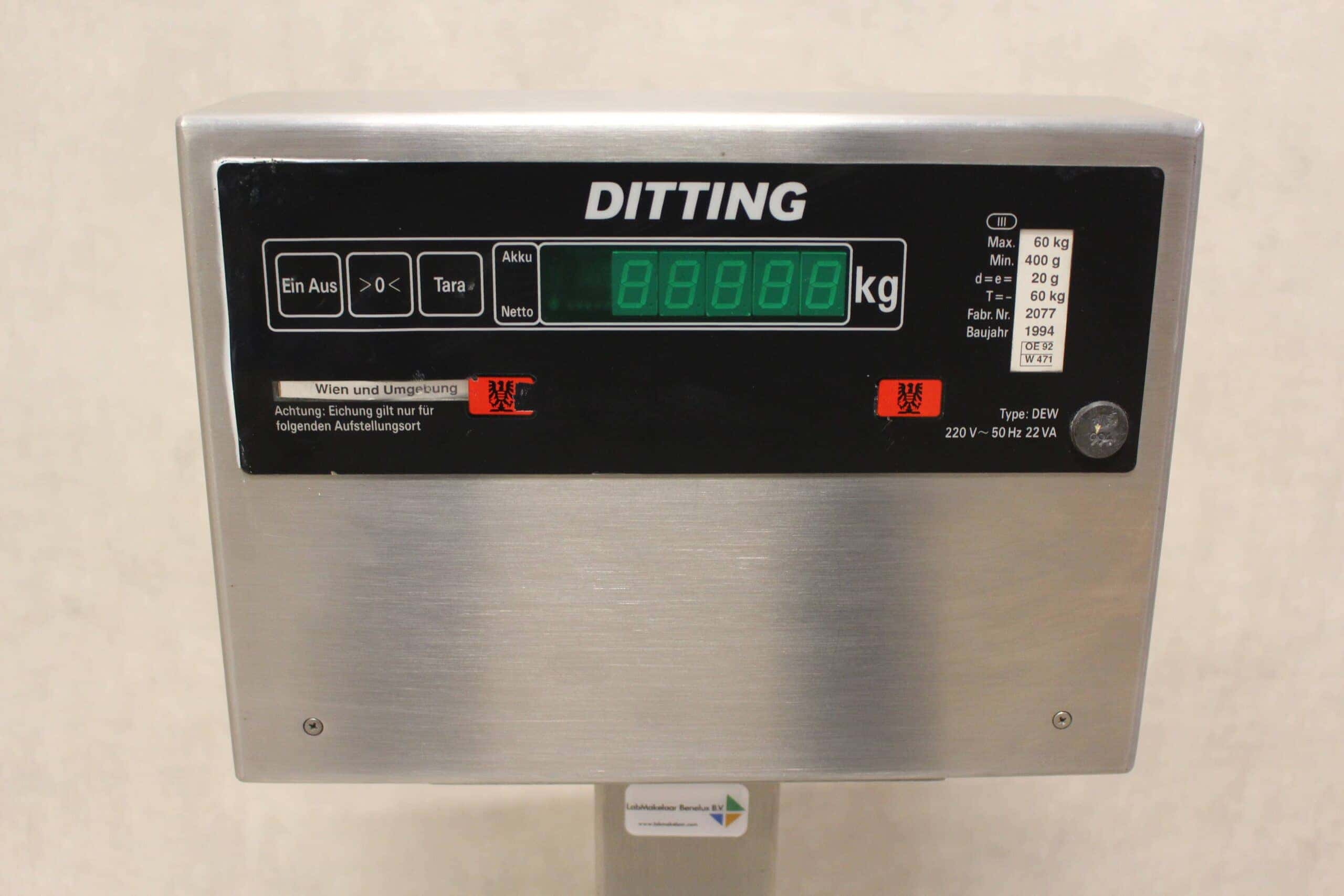 Ditting DEW Scale, image 3