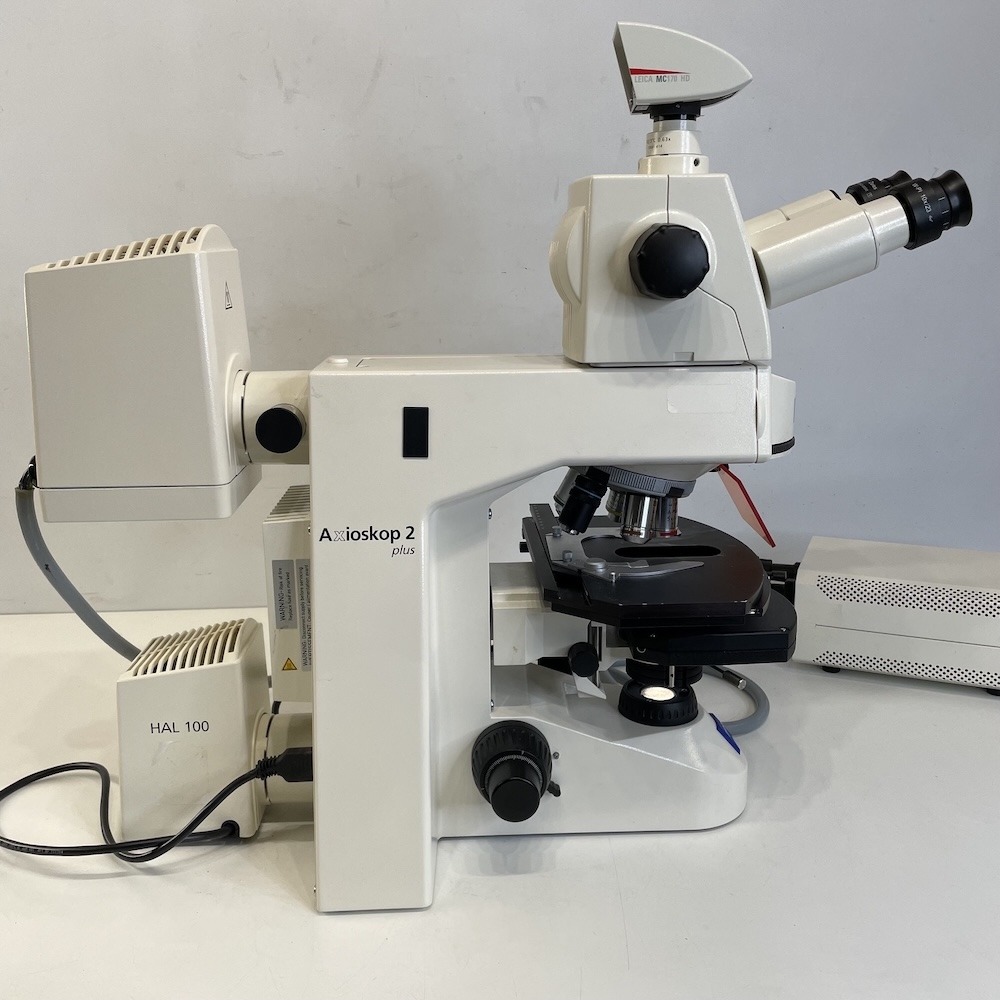 Zeiss Axioskop 2 Upright Fluorescence Microscope System RFP DAPI GFP DIC, image 3