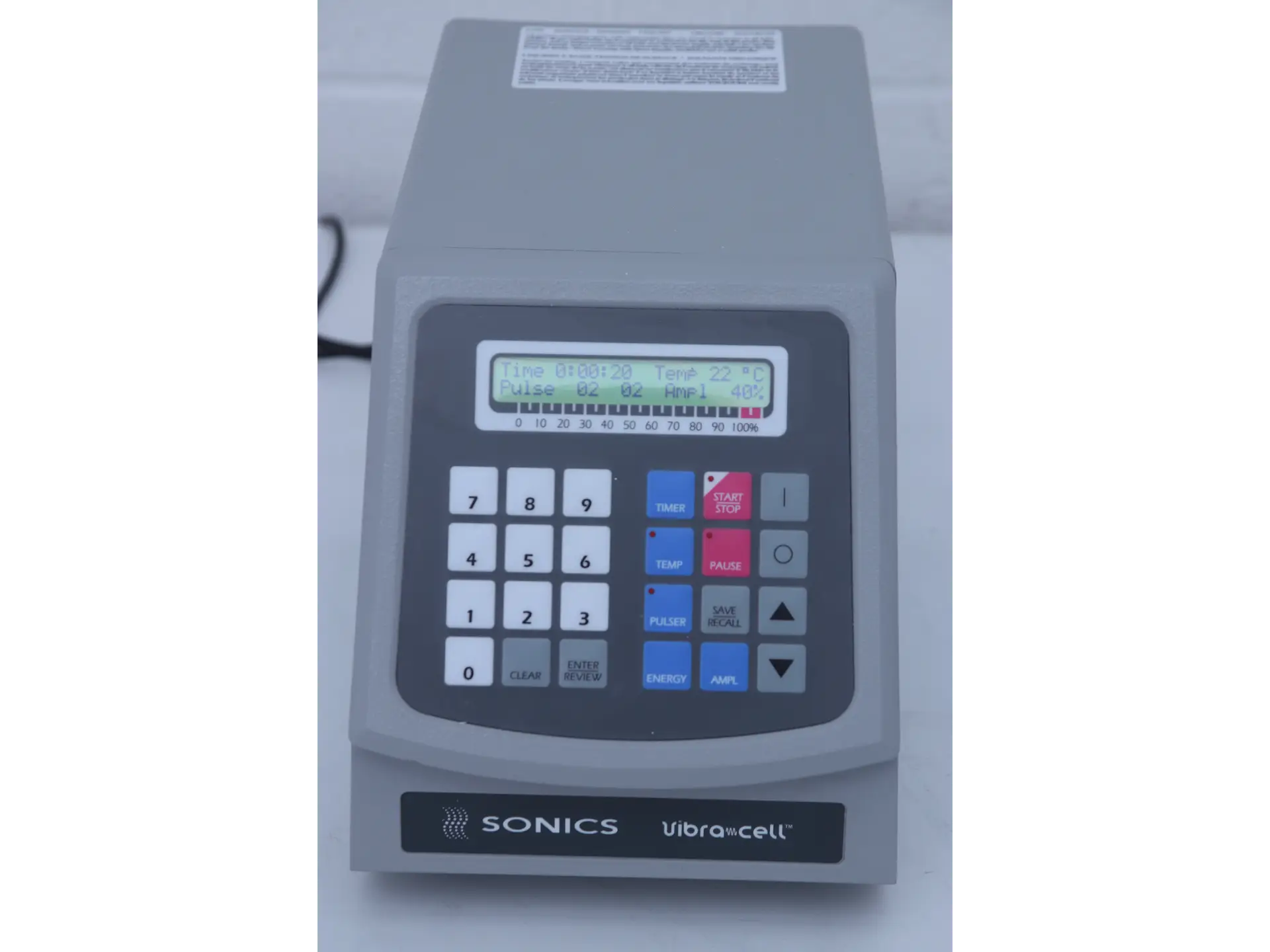 Sonics & Materials Vibra-Cell VCX 750 Ultrasonic Processor, image 2