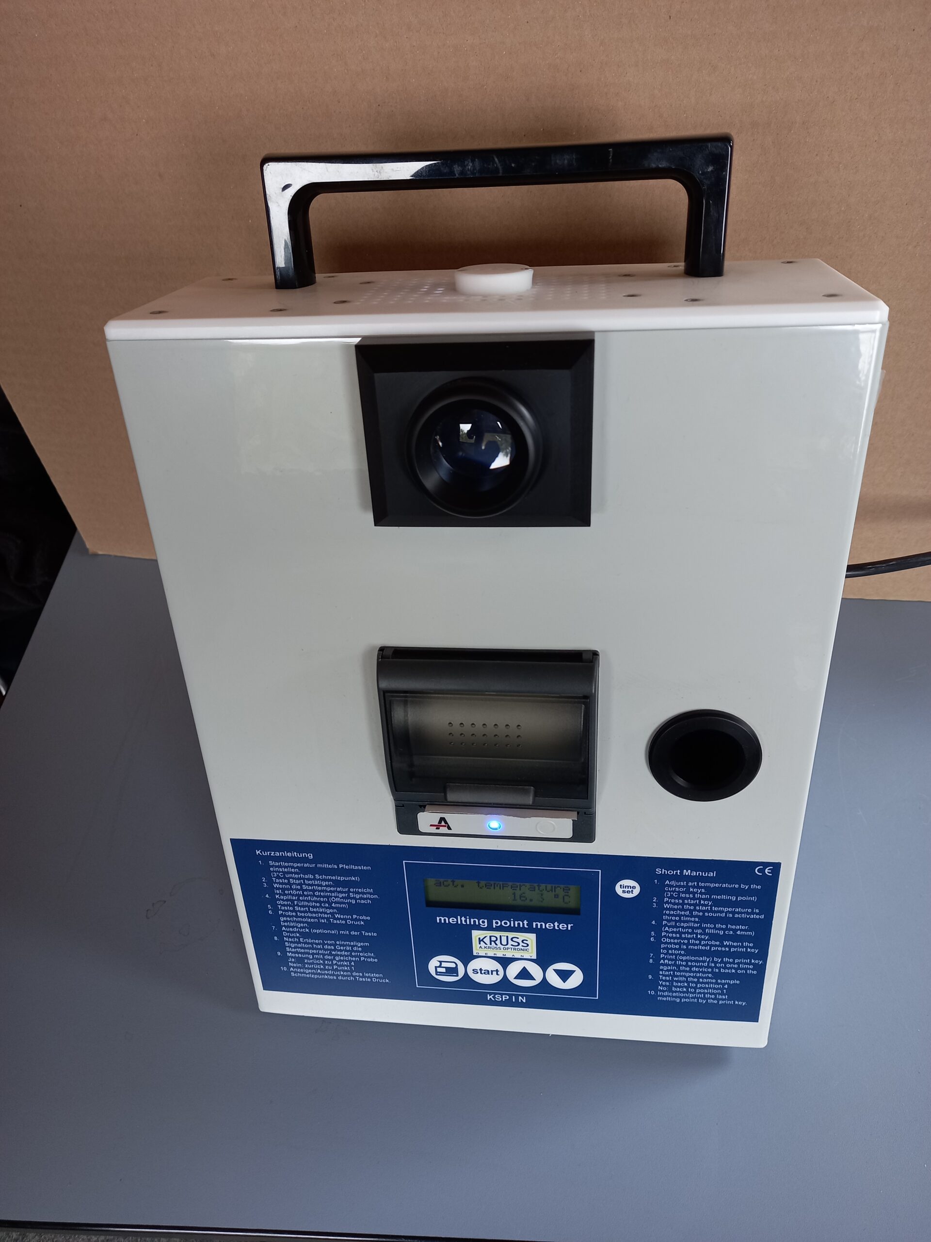 Krüss KSP1N/KSP1D Melting Point Apparatus