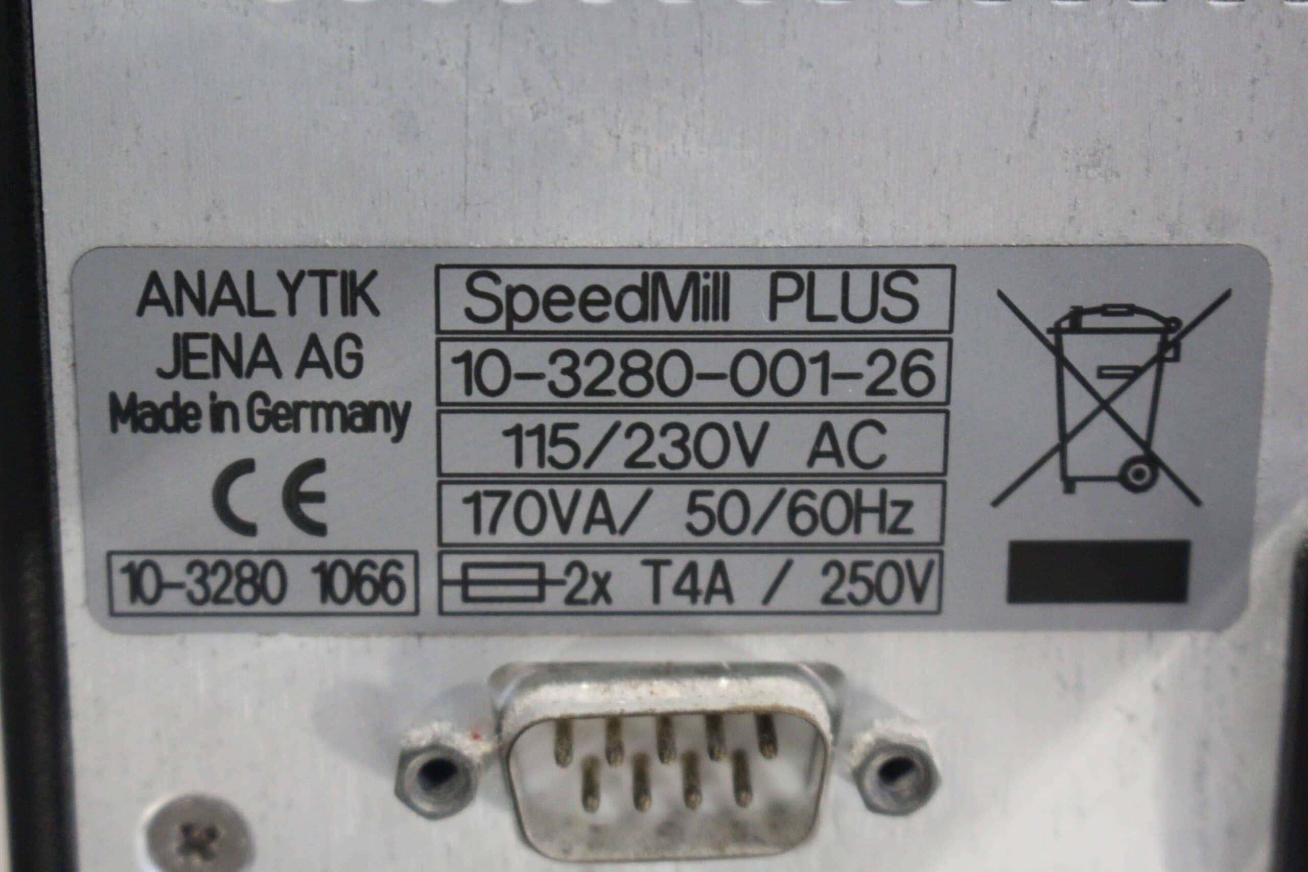 Analytik Jena SpeedMill PLUS Homogenizer, image 5