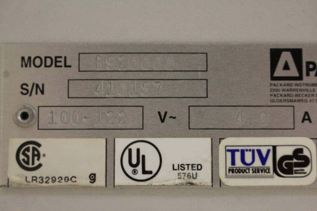 PerkinElmer Packard 9200 Hydrogen Generator, image 4