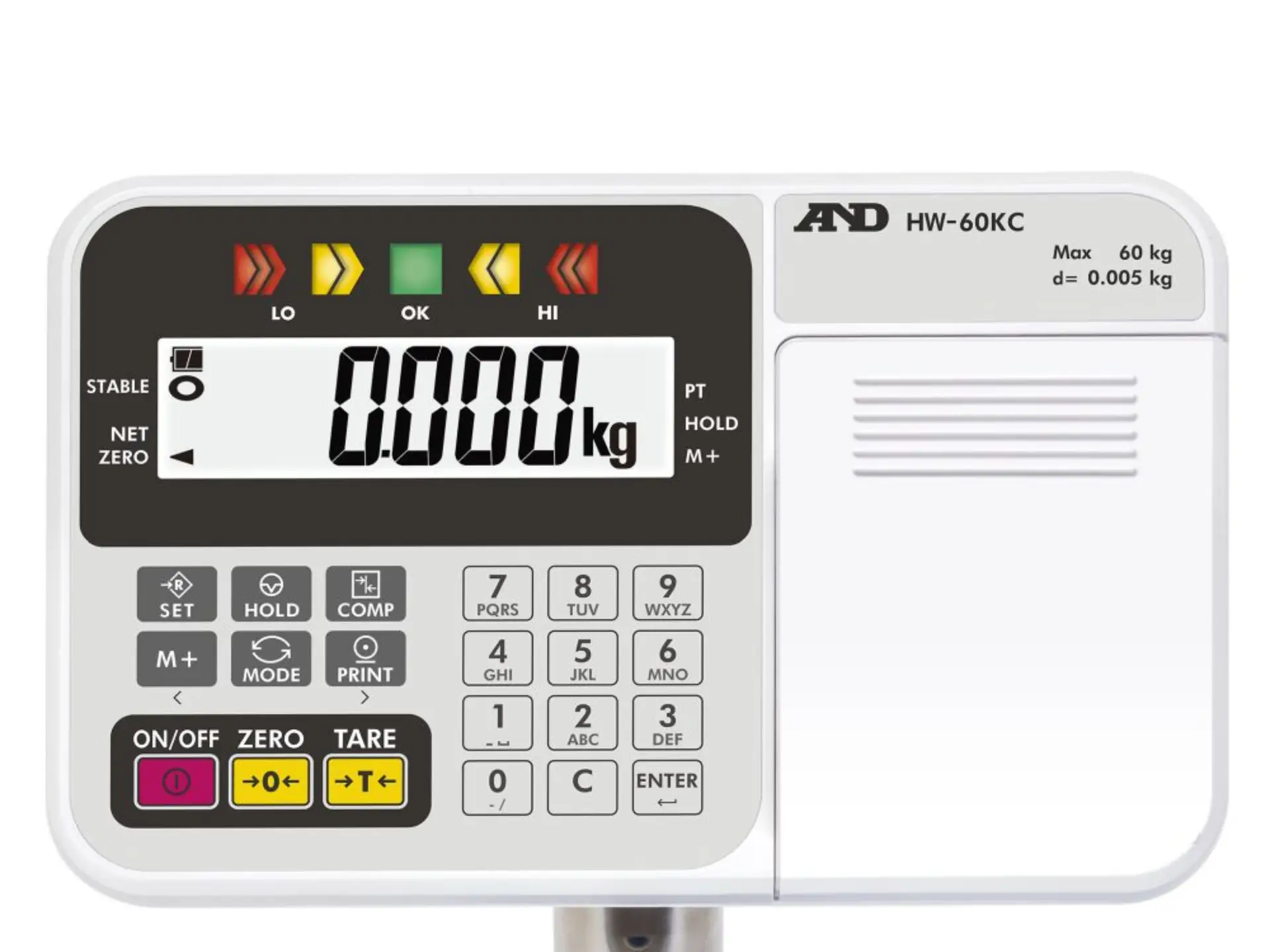 A&D HW-60KC/HW-60KCP Platform Scale, image 3