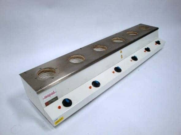 Isopad Heating Mantle, 6 positions