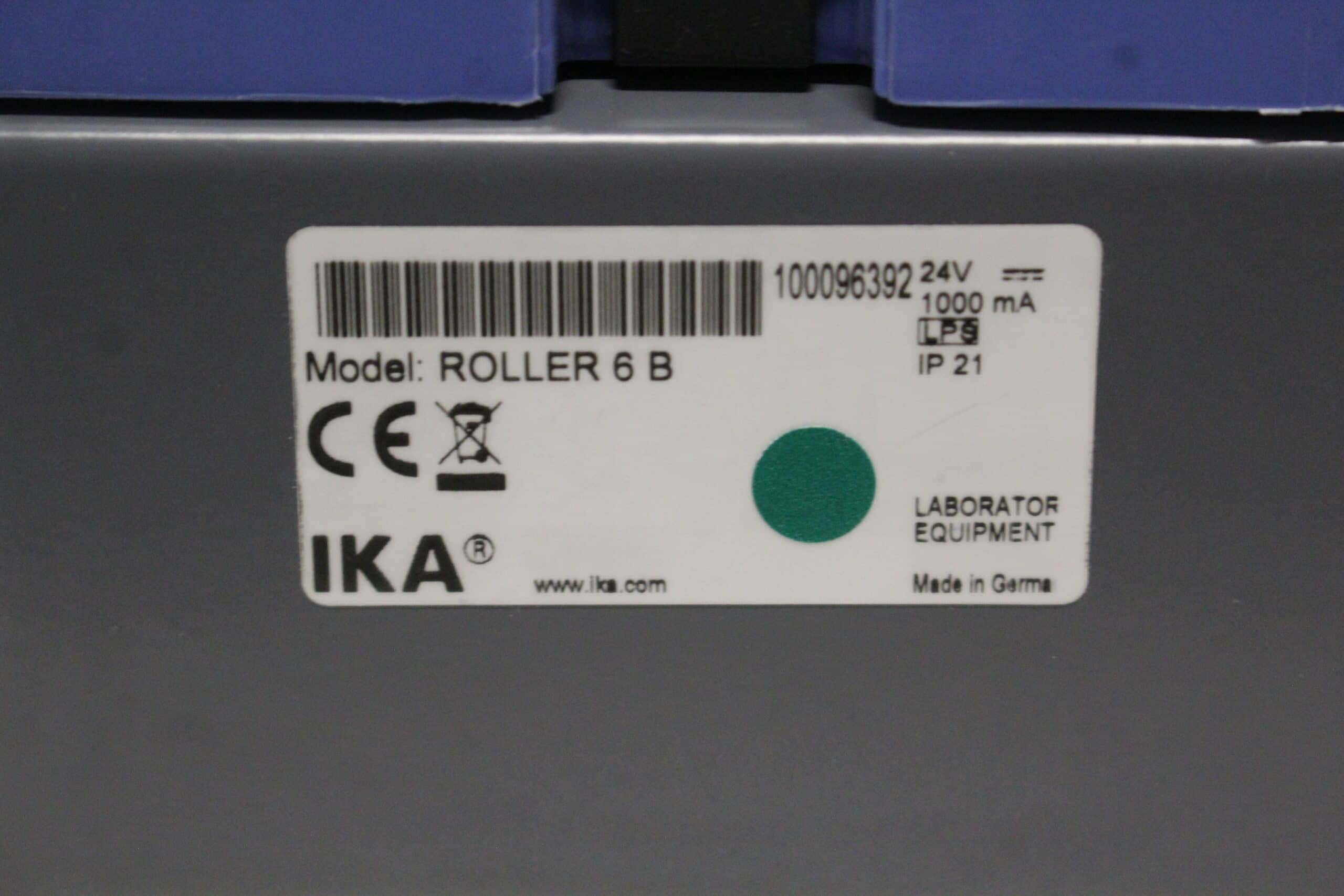 IKA Roller 6 Basic Roller Mixer, image 3