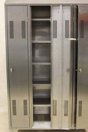 Stainless Steel Locker Cabinet, image 2