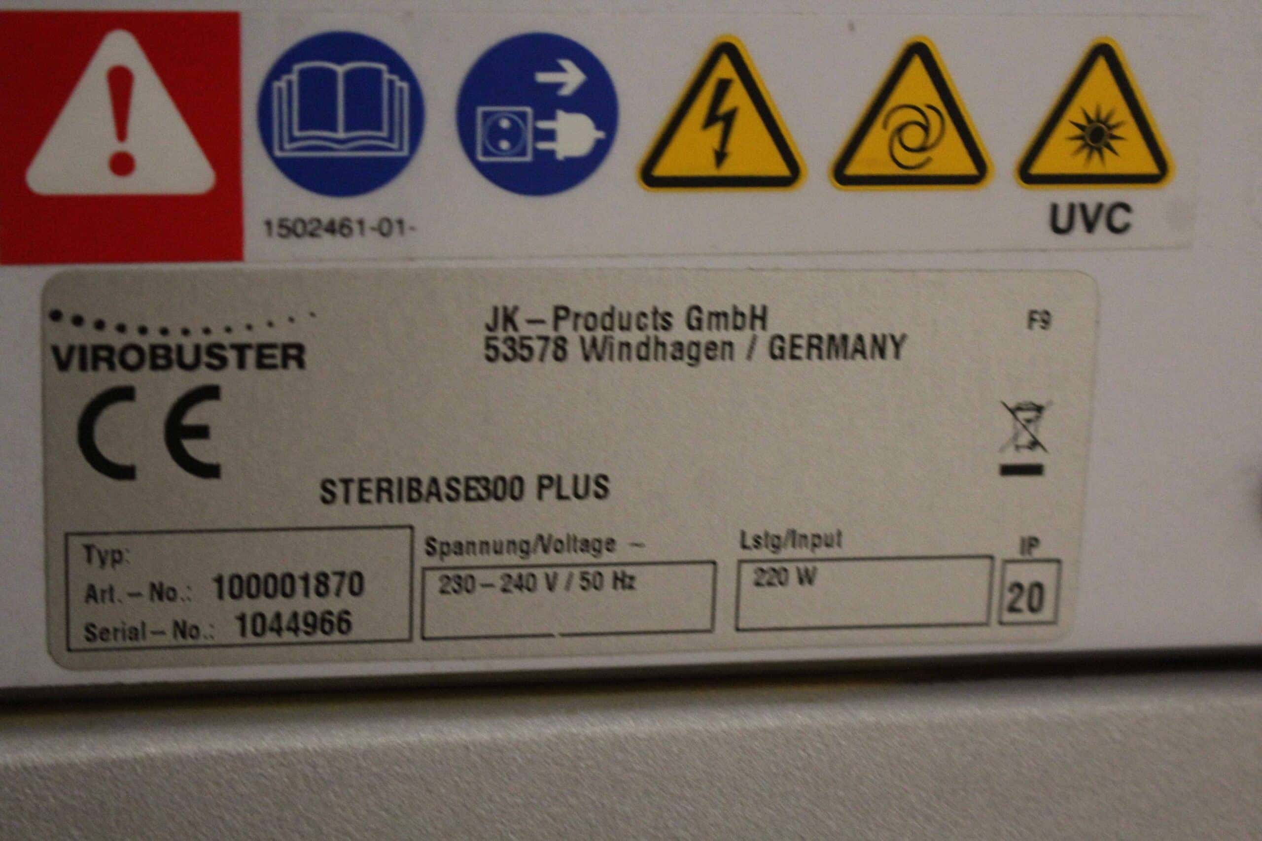 Virobuster Steribase 300 Plus Air Purifier, image 3