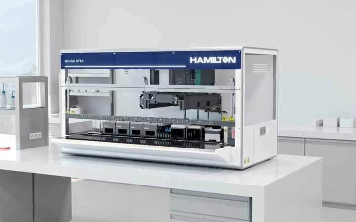 Hamilton Microlab STAR M Liquid Handler (CO-RE 96 Head)