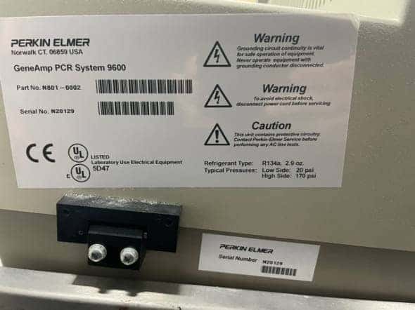 Applied Biosystems GeneAmp 9600 PCR System, image 3