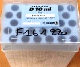 Gilson Tip Box Set (10 µl, 300 µl, 1 ml, 5 ml, 10 ml)