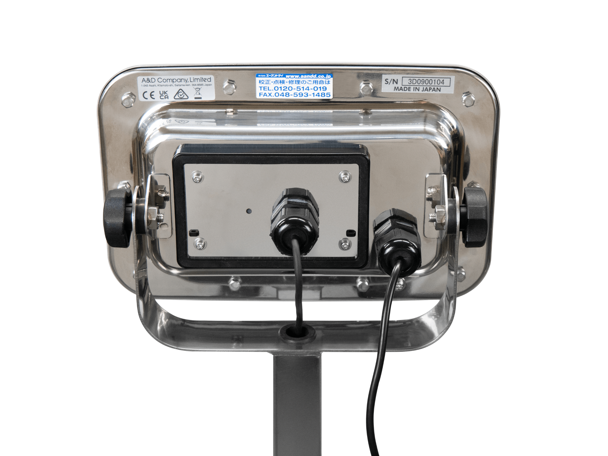 A&D FG-150KCLWP Waterproof Platform Scale, image 6