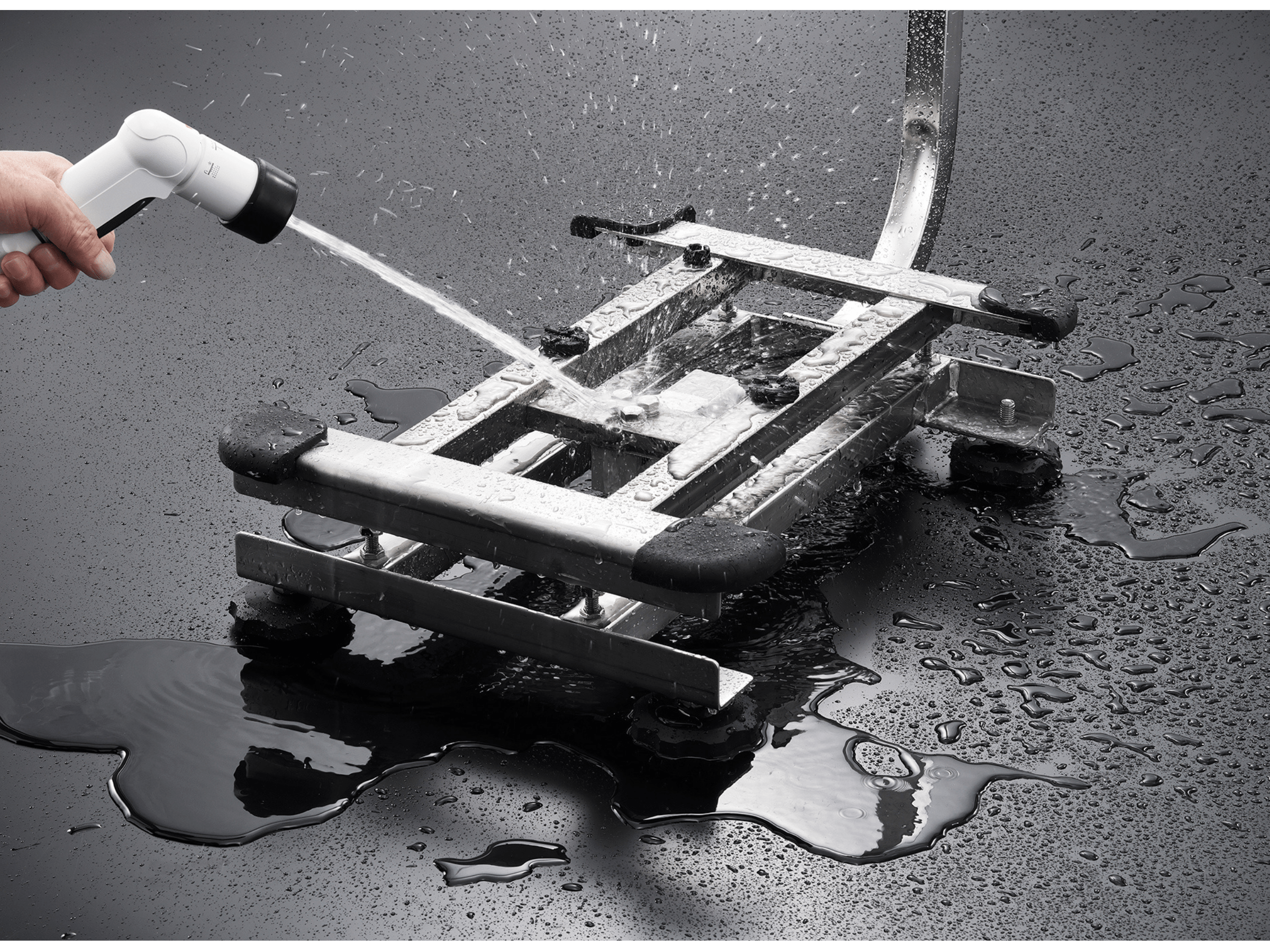 A&D FG-150KCLWP Waterproof Platform Scale, image 7