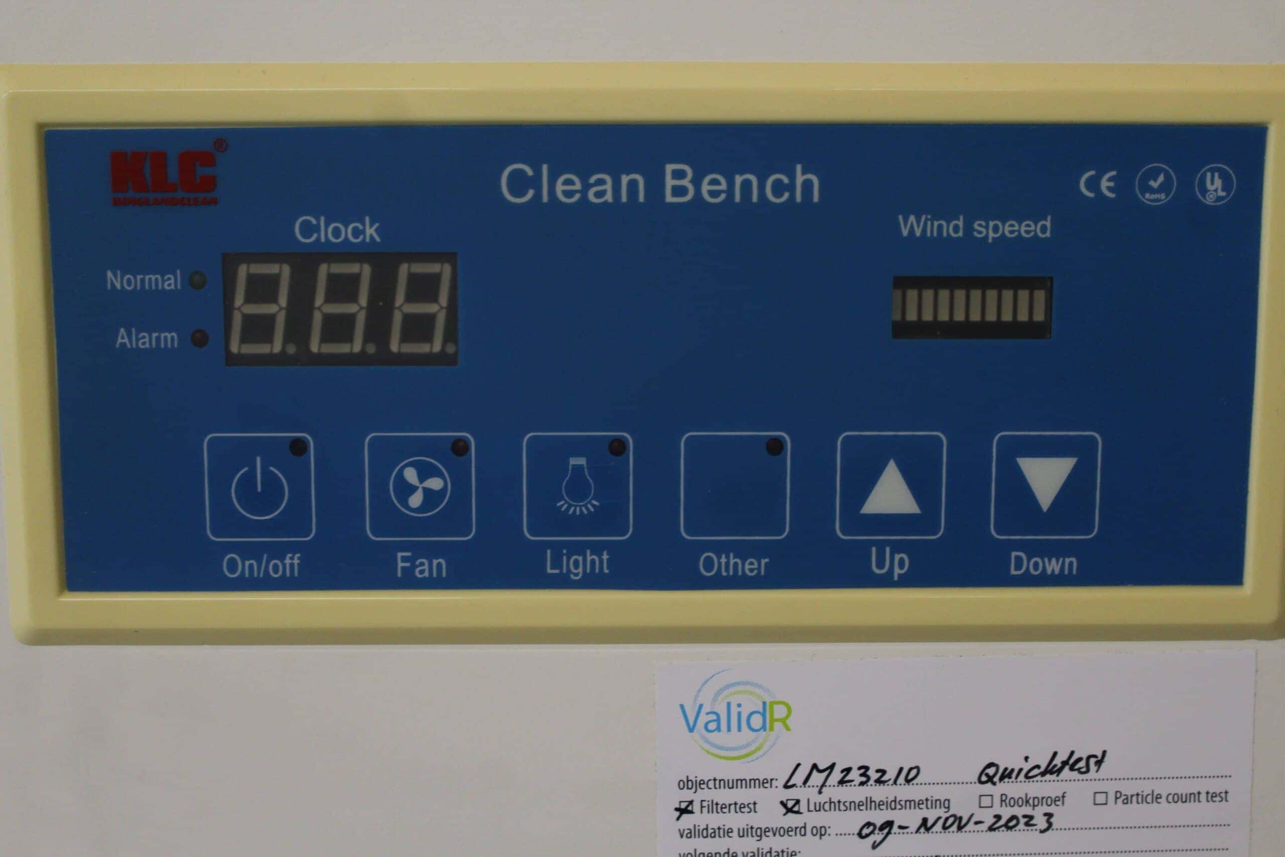 KLC Cleantech VCB-2400 Vertical Laminar Flow Cabinet, image 3