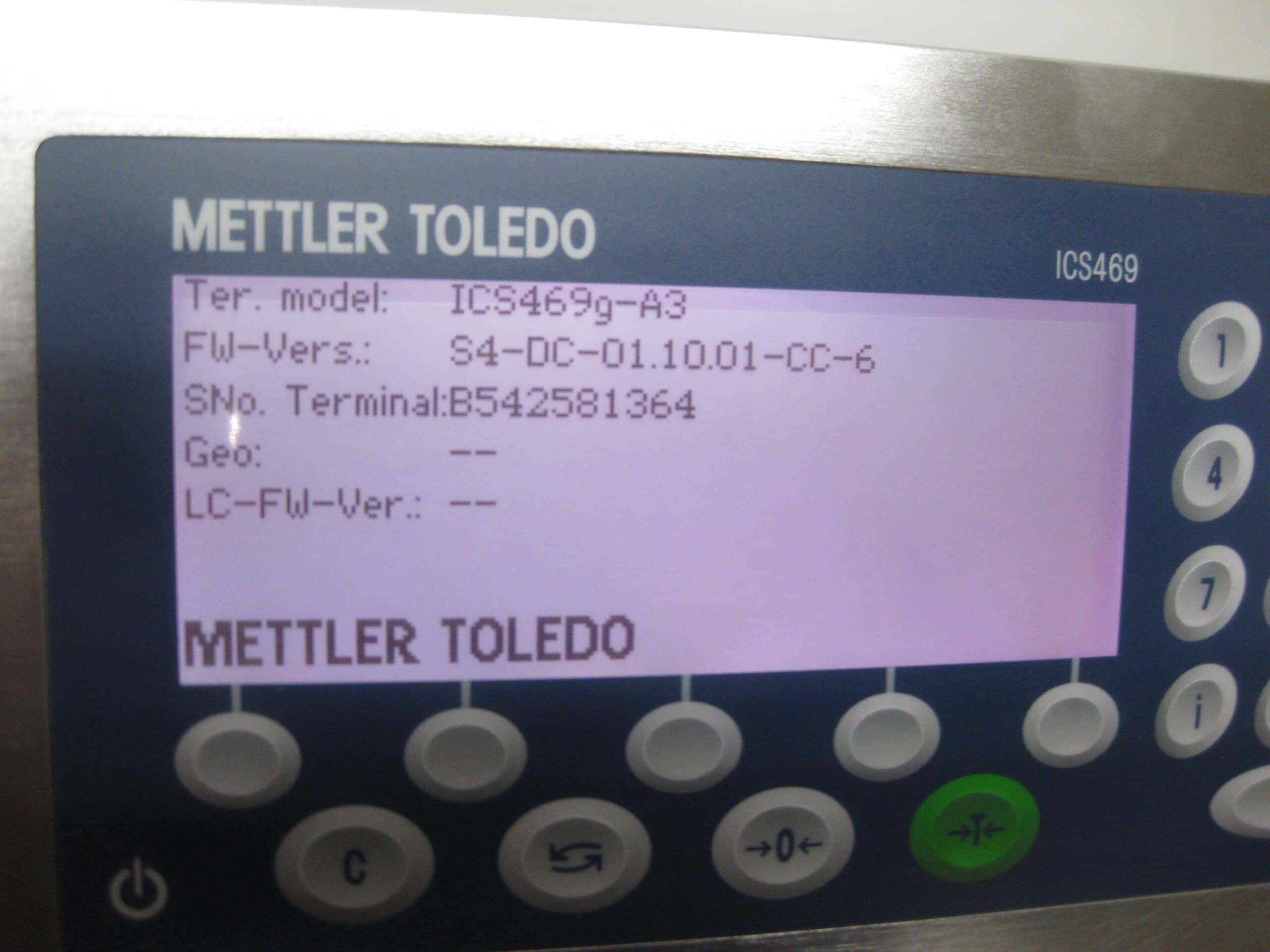 Mettler Toledo ICS 469g Bench Scale (3 kg x 1 g), image 4